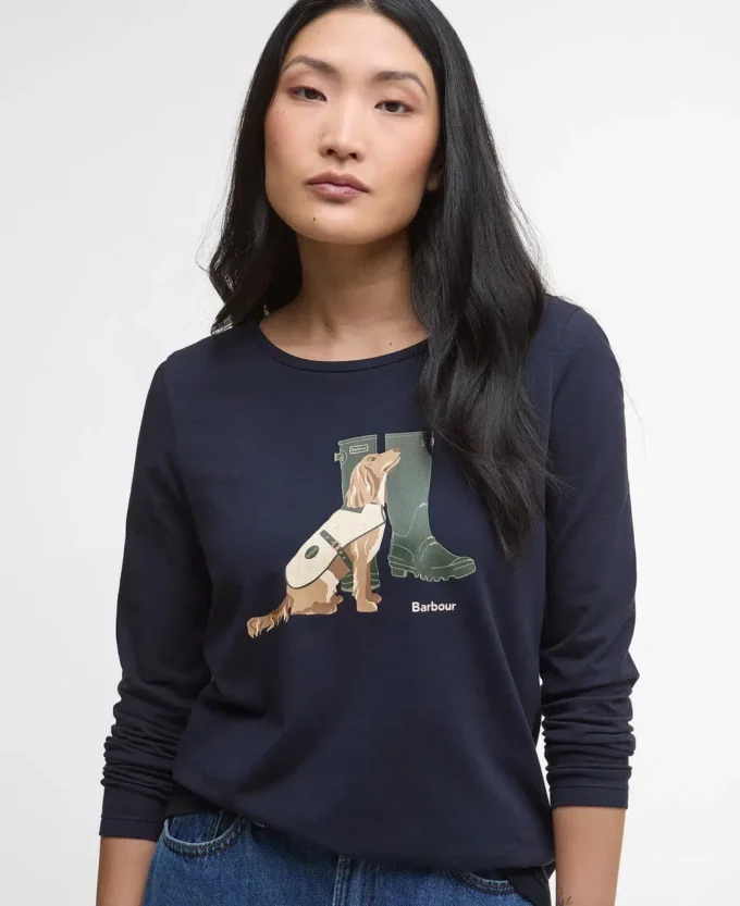 Tricou cu mâneci lungi Hedley Tricou cu mâneci lungi Hedley