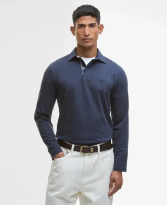 Tricou polo Margrove LS Tailored