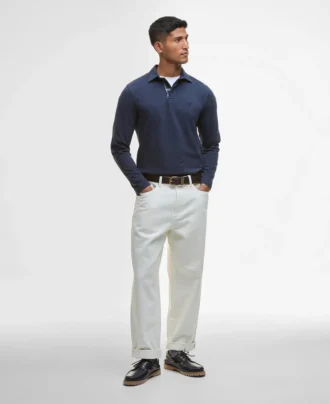 Tricou polo Margrove LS Tailored